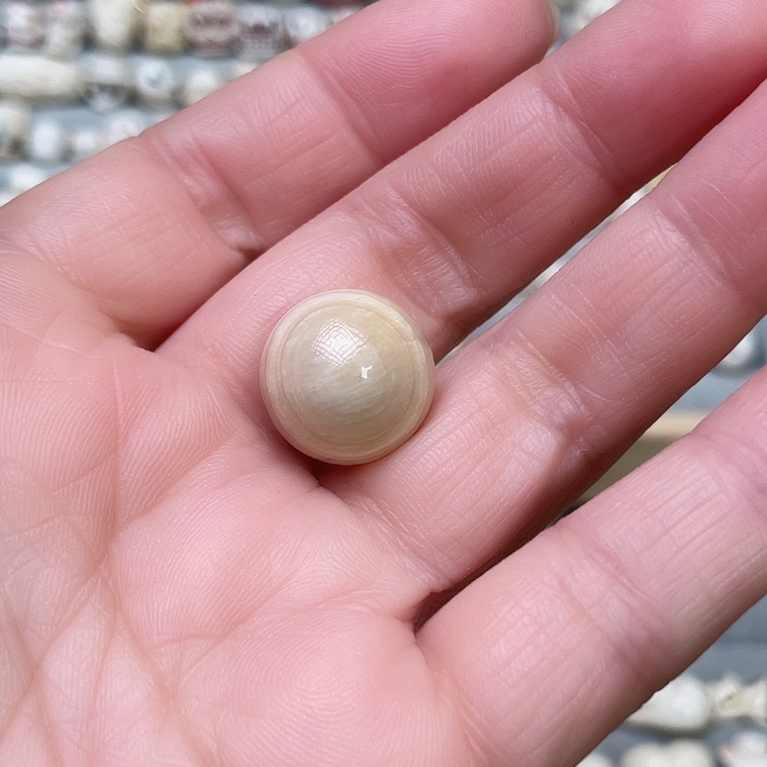 猛犸象牙手串/手链/手镯15➕皮珠子