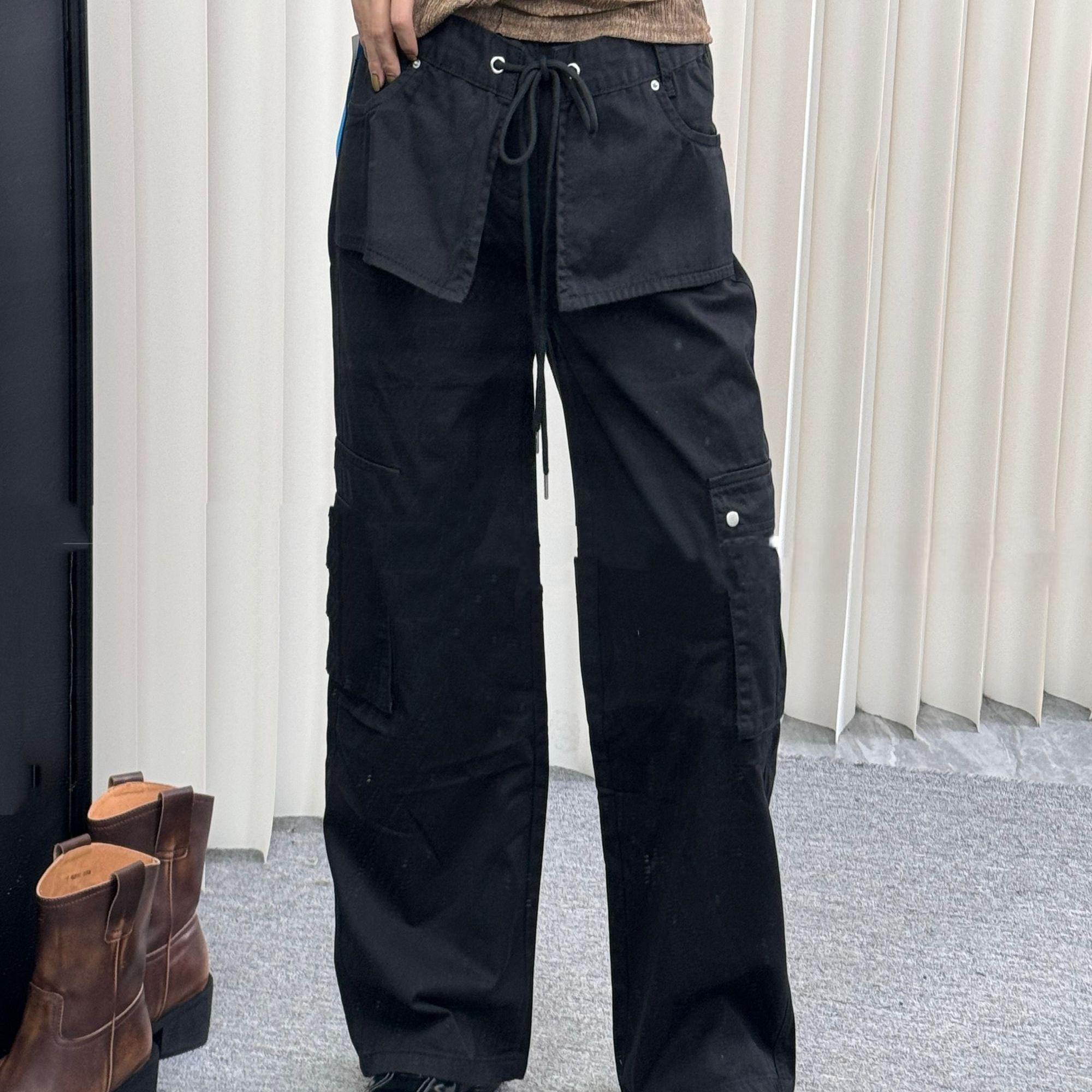 【c126】女牛仔长裤