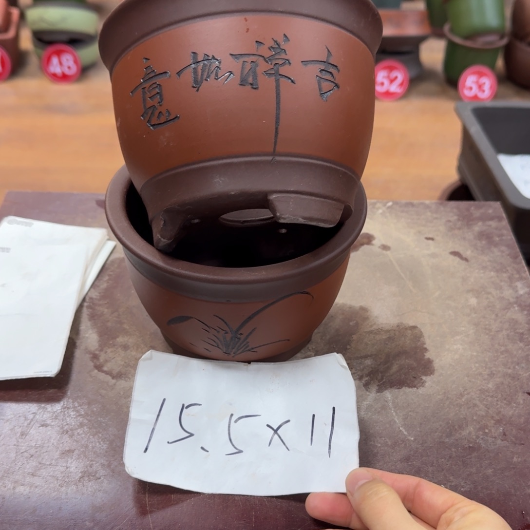 紫砂花盆破损包赔