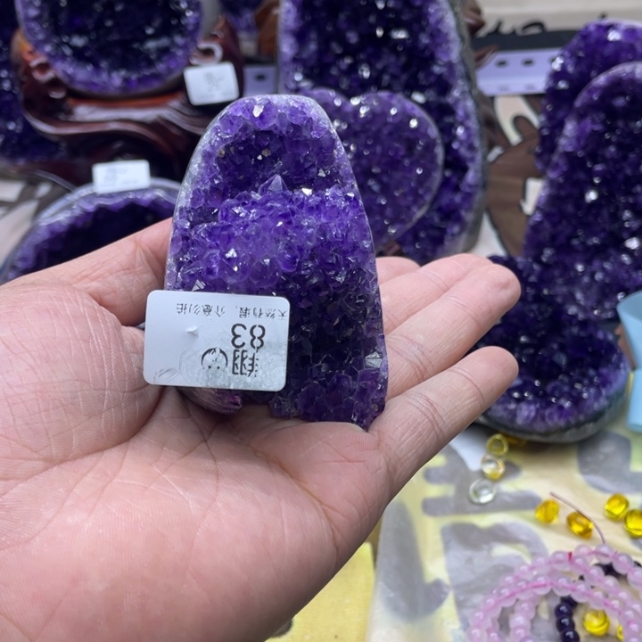未镶嵌紫晶大型摆件（非配饰）