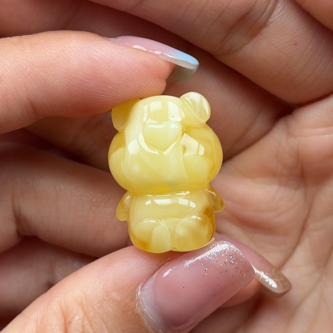 琥珀未镶嵌裸石蜜蜡