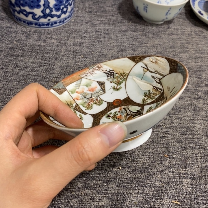 紫砂茶杯非常漂亮好看的碗