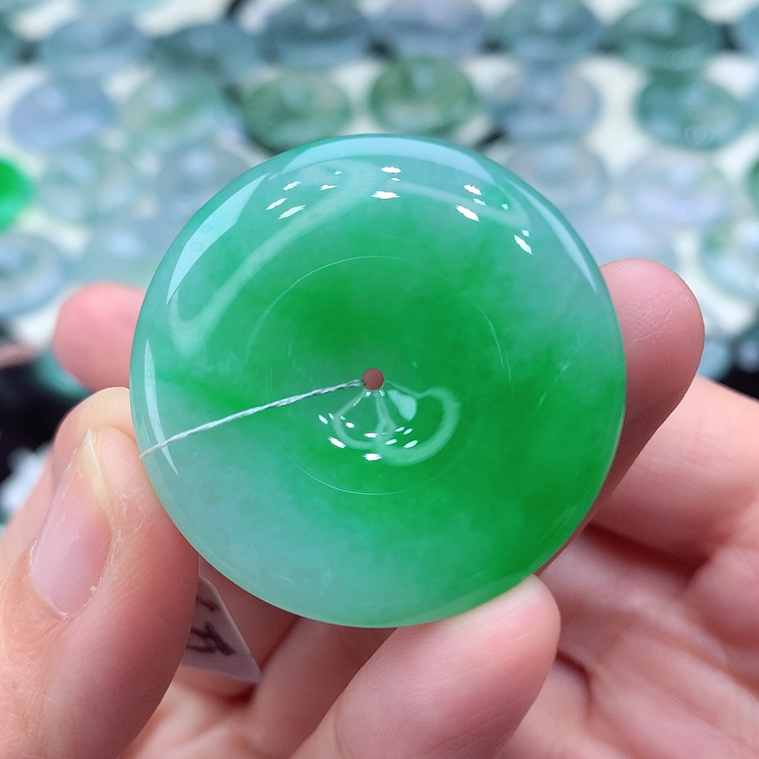 颈饰未镶嵌翡翠编号25-尺寸34/6.1