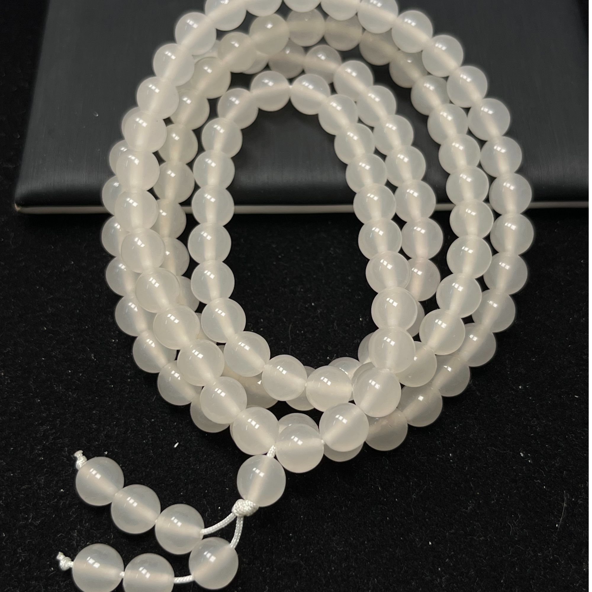 [停业清货]海云母8m108颗佛珠妈妈链-172-多样性发一