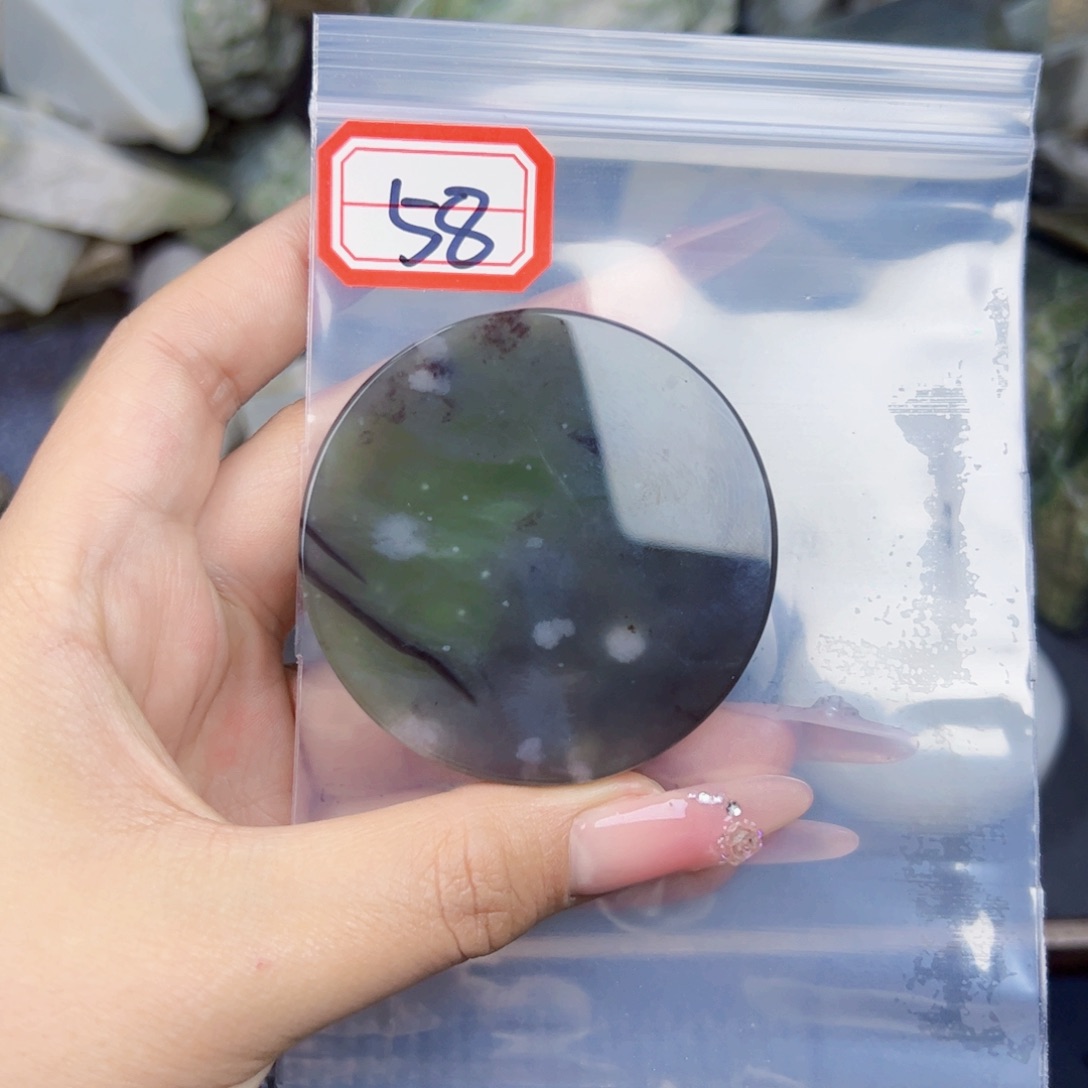 和田玉珠宝半成品未镶嵌