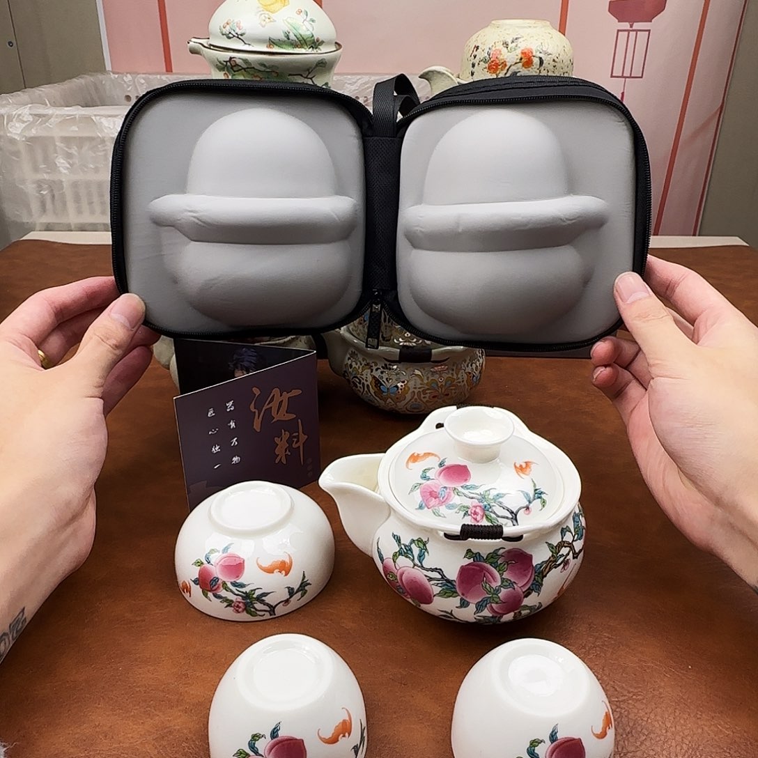 颜瓷闪购商品链接九桃套装