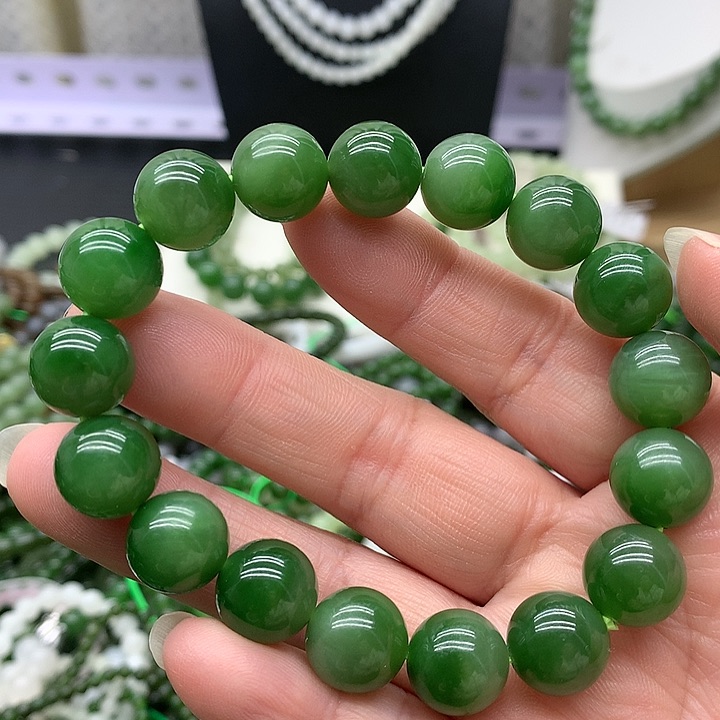 【闪购商品】和田玉手链未镶嵌K***丶12