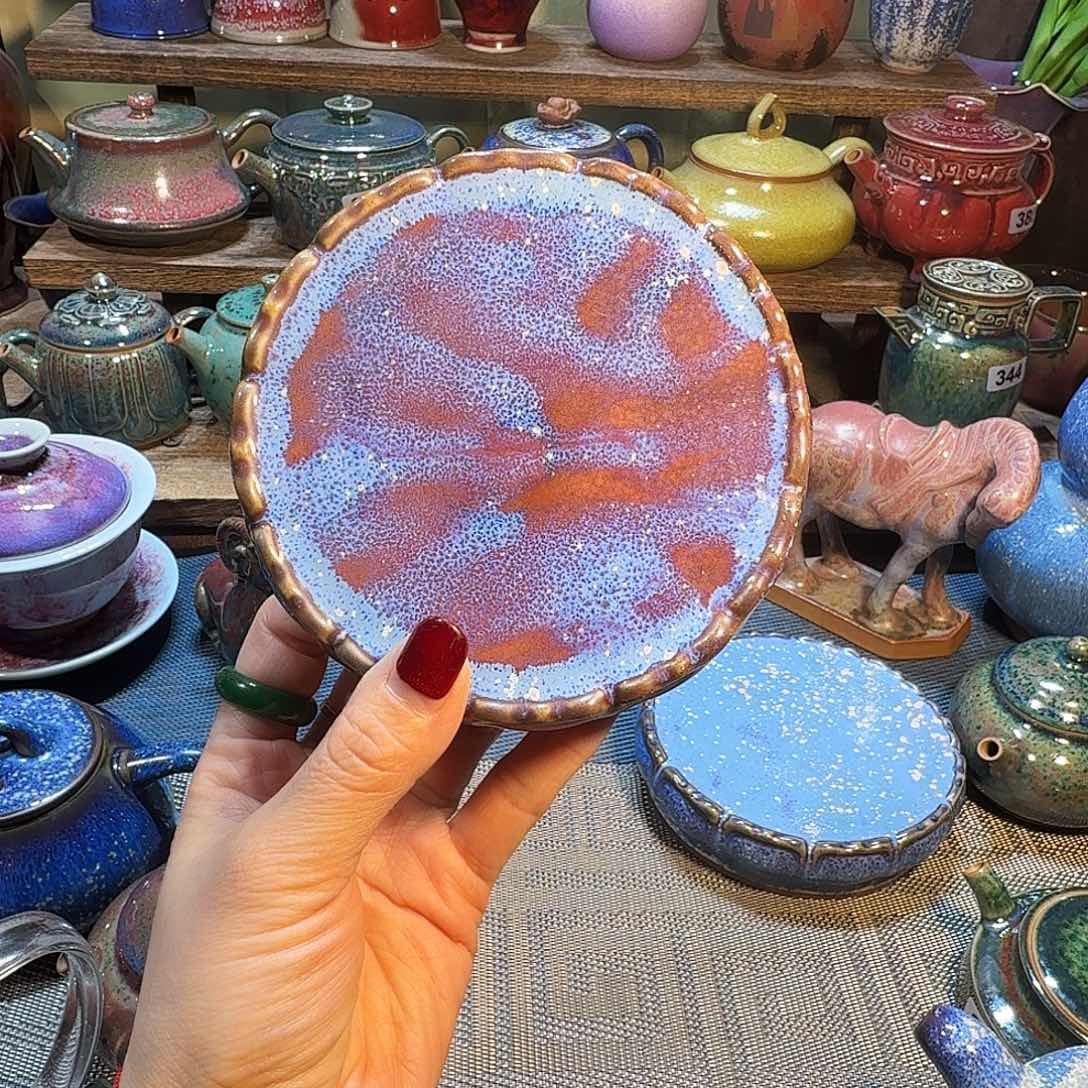 陈***意神垕钧瓷高温瓷……微瑕