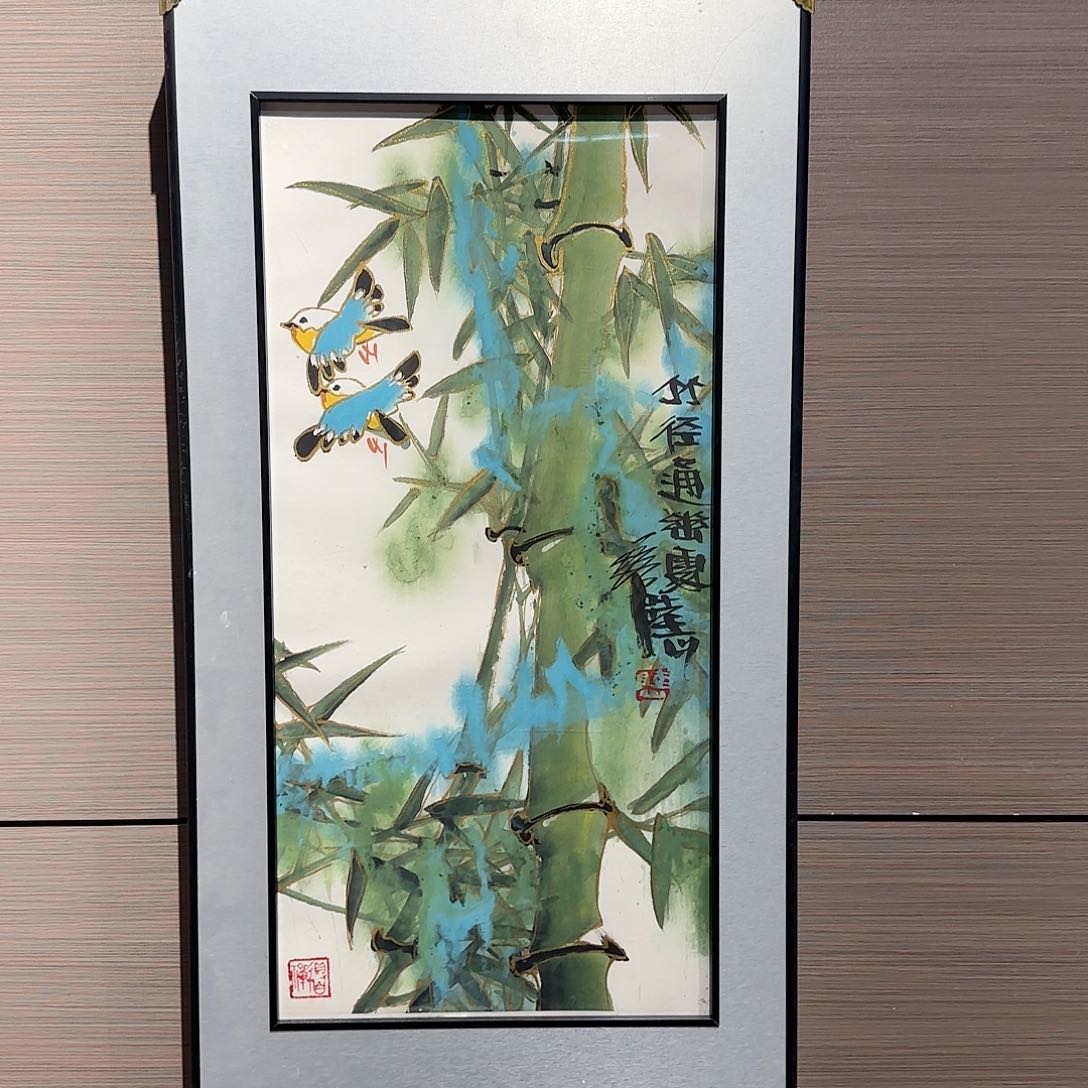 国画艺术家的作品