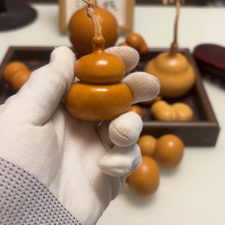 夏***至天然手捻老皮葫芦