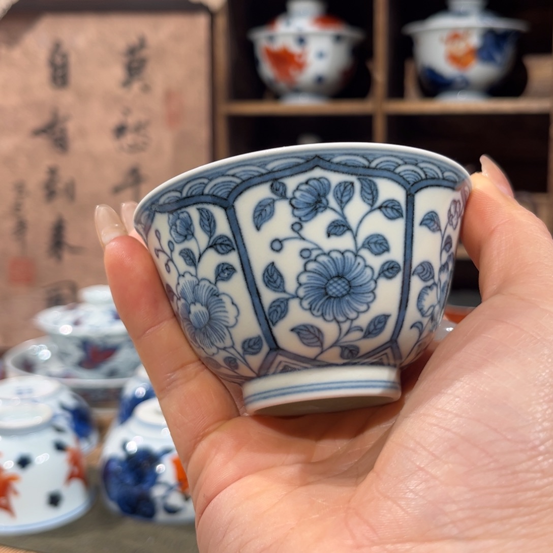 杯子陶微瑕景德镇陶瓷主人杯