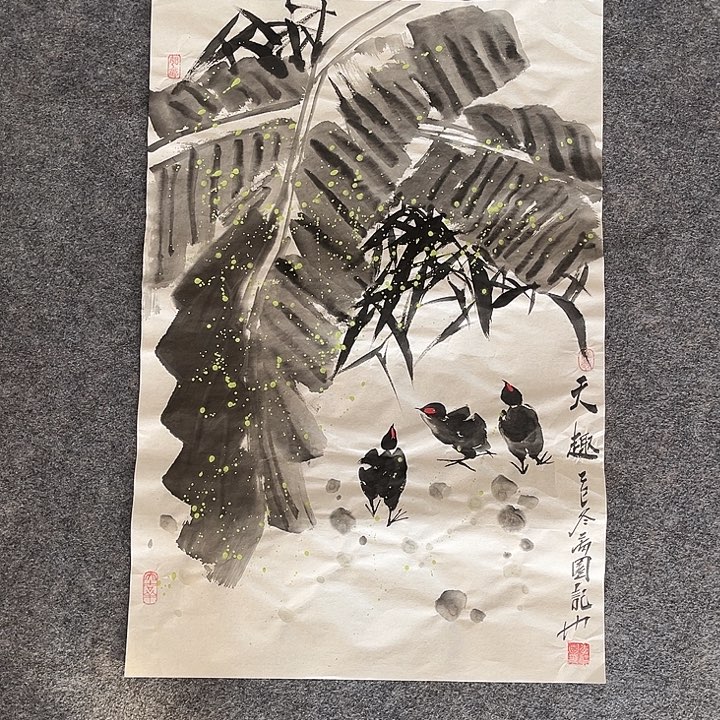 国画花鸟画作品欣赏