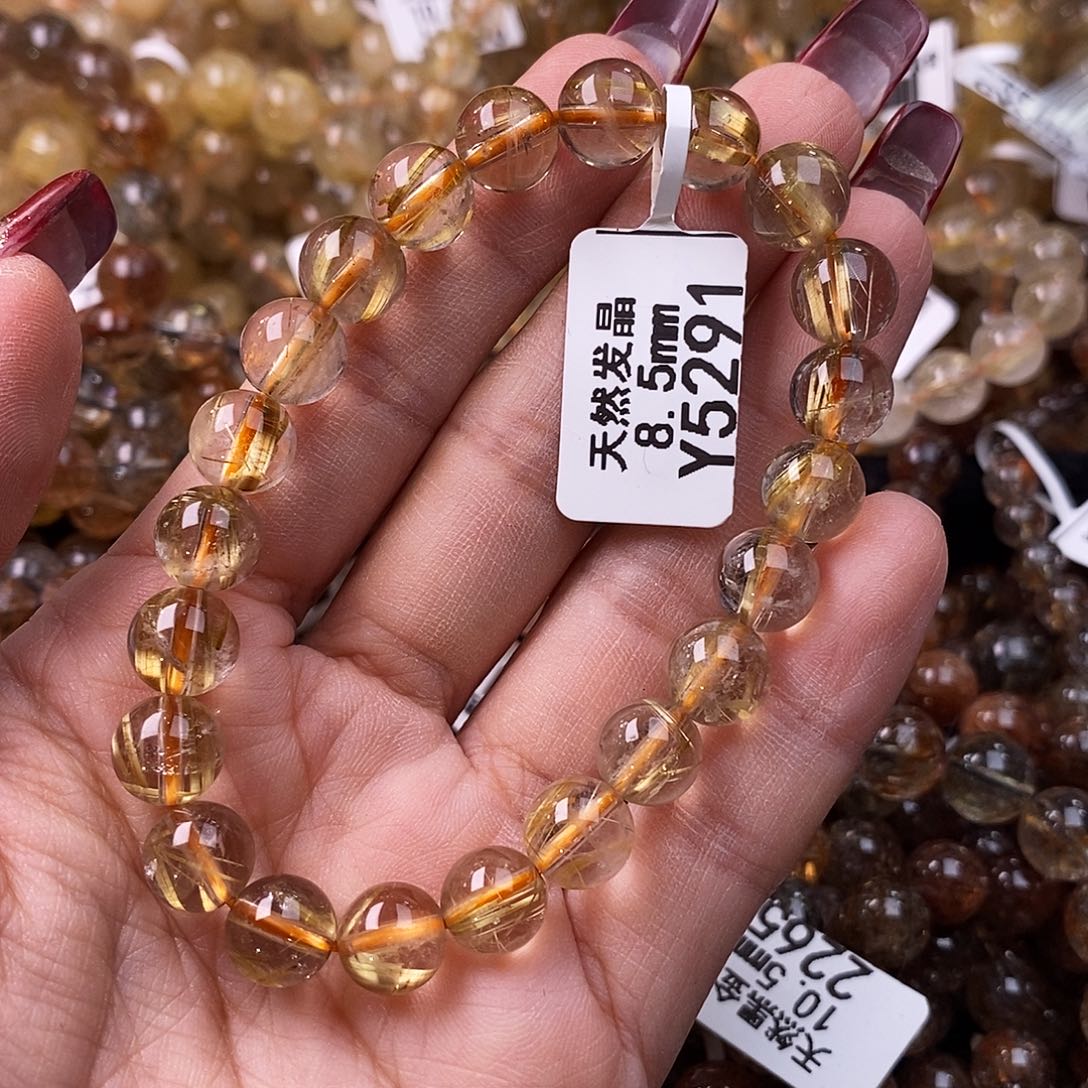 水晶手链未镶嵌水