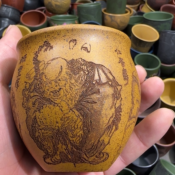 茶杯紫砂全手工制作工艺