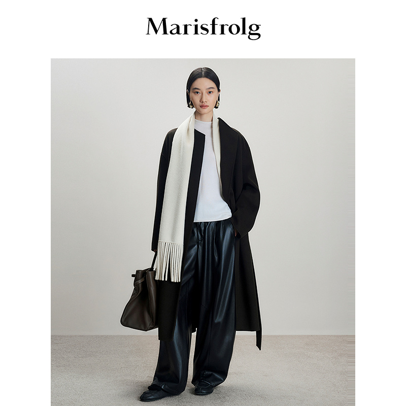 【艺术时装大衣】Marisfrolg玛丝菲尔毛呢外套T1FZ4754D