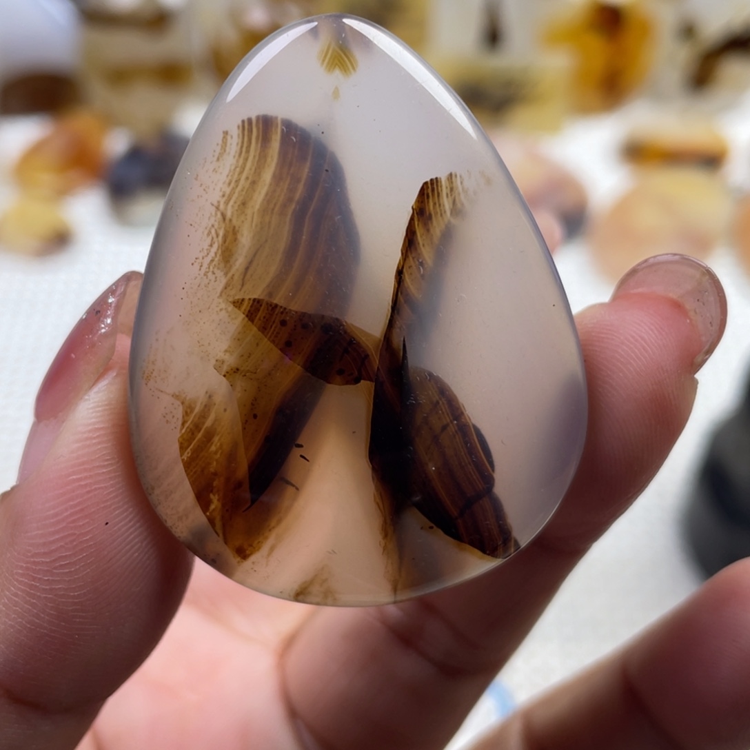 玛瑙/玉髓未镶嵌颈饰