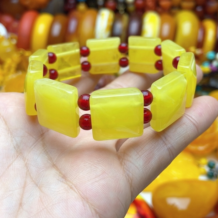 树脂制品24号黄色手牌