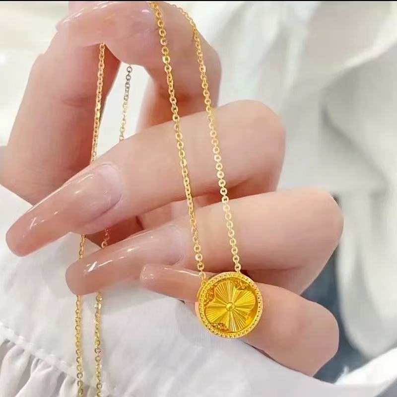 铜合金项链 GS0107复古宫廷女中国风10cm以下项链女王锁骨链气
