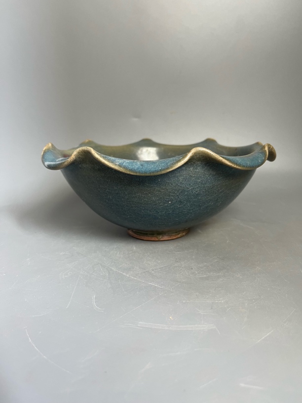 钧窑瓷器摆件欣赏