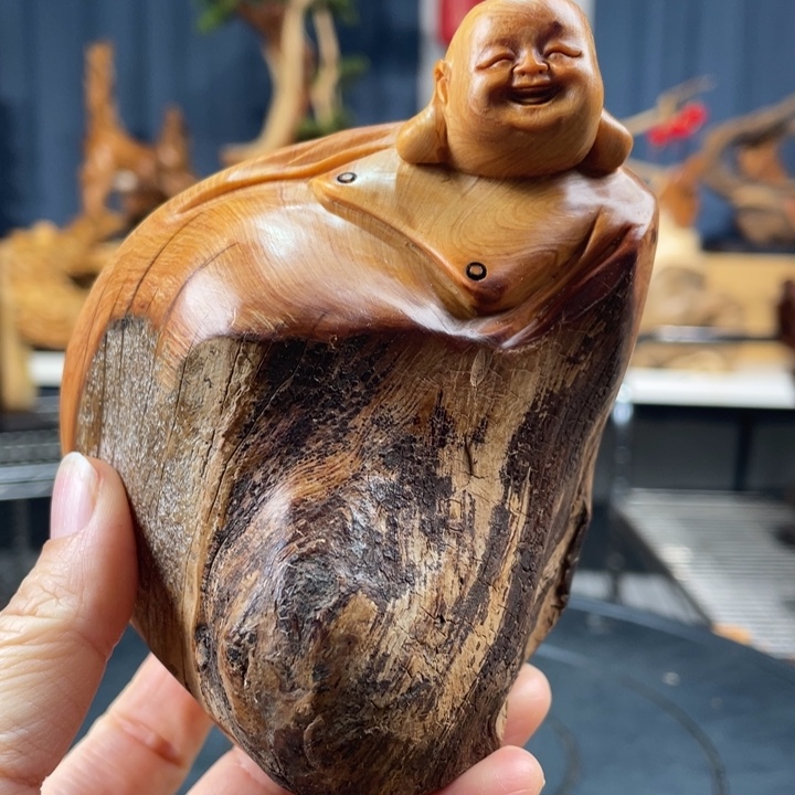 柏木（崖柏）手把件