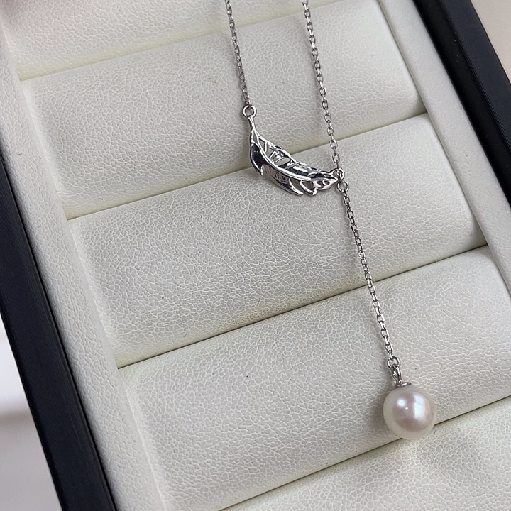 海水珍珠颈饰银S925镶嵌
