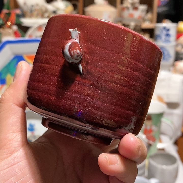 红色主人杯茶杯水杯