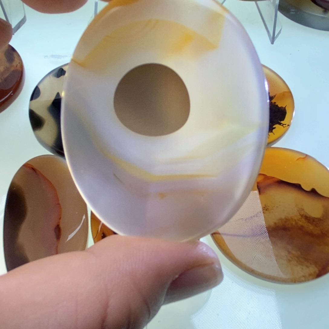 【闪购商品】玛瑙/玉髓项链未镶嵌