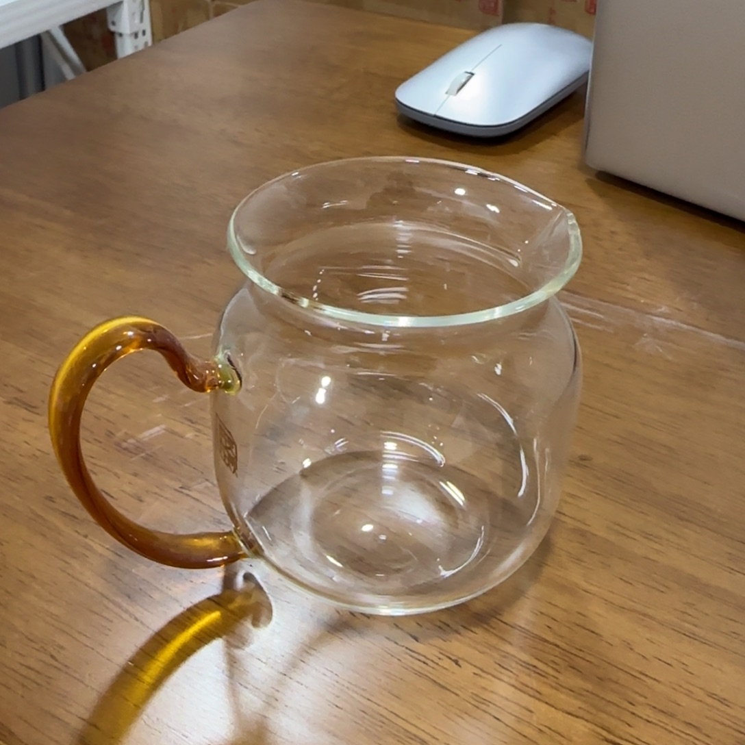 手工艺品琉璃晶焱黄色圆满公道杯