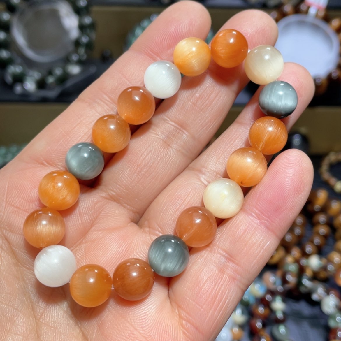 【闪购商品】水晶手串未镶嵌手串