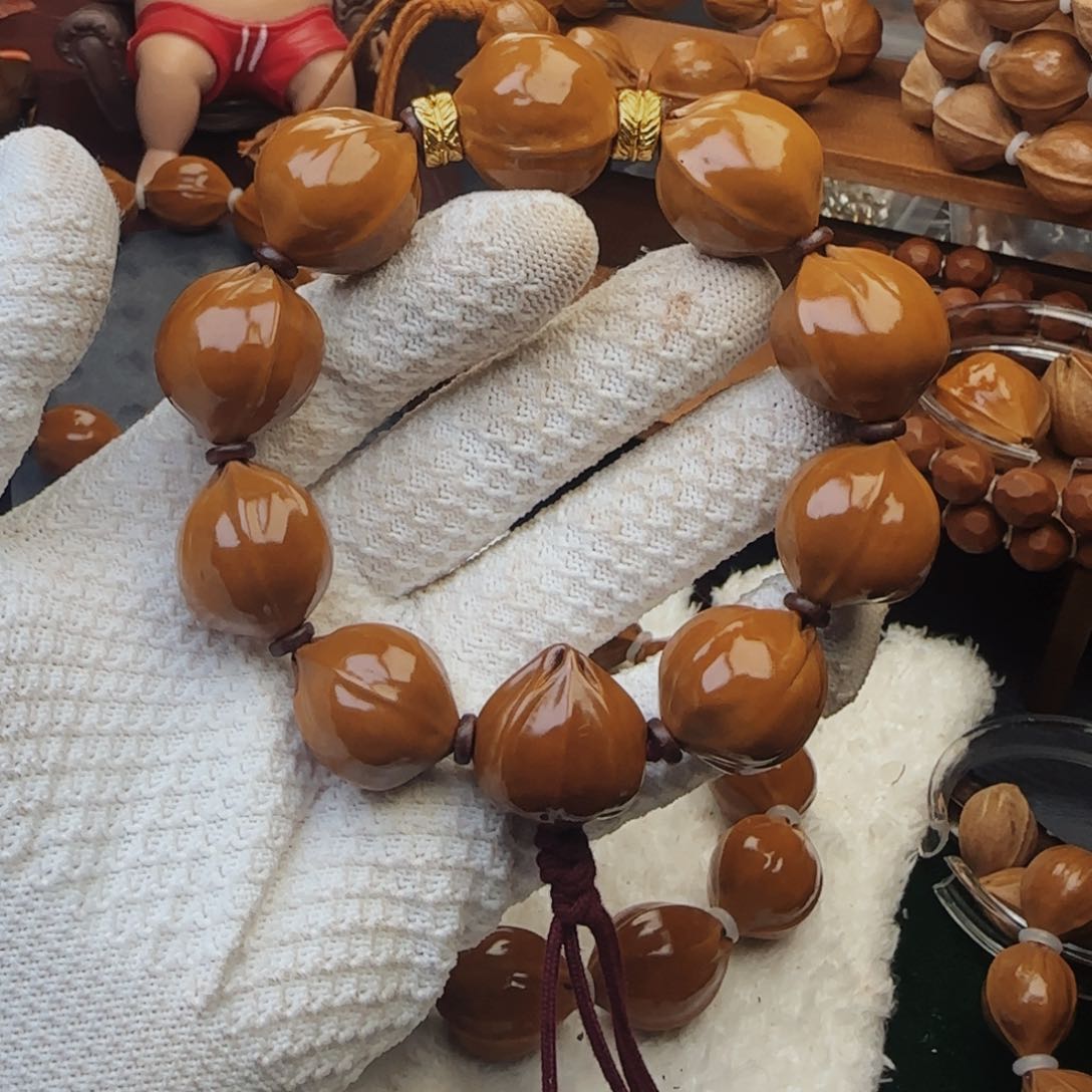 橄榄核手串/手链2326精抛梅林铁核