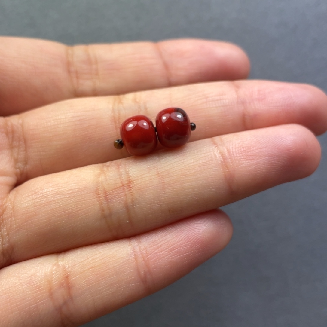 南红玛瑙未镶嵌配饰7.8mm