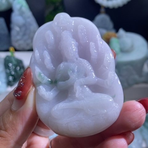 【闪购商品】颈饰未镶嵌翡翠千手