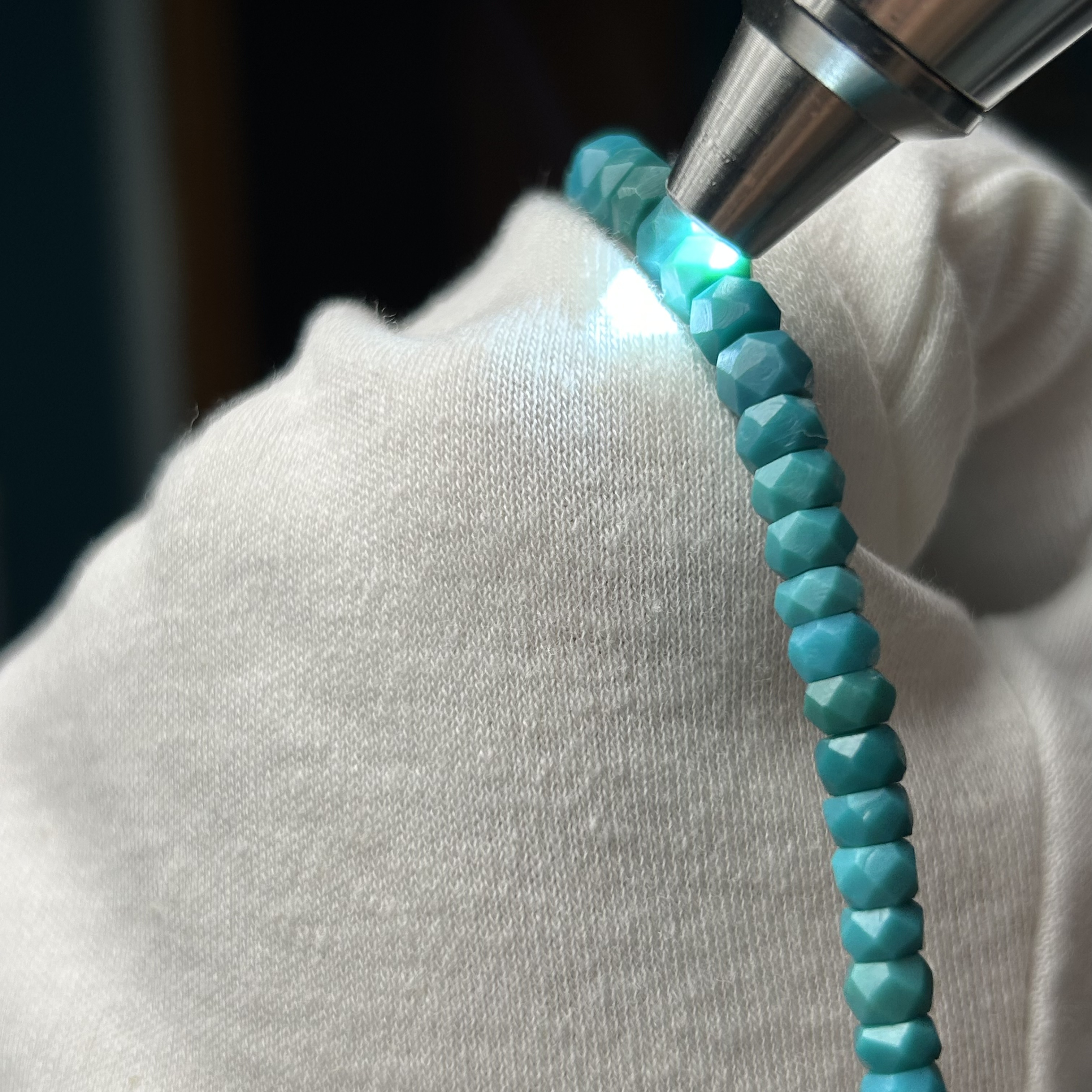 原矿绿松石（抖音质检地大证书）线束一颗 稀有玉化料 多样性发货