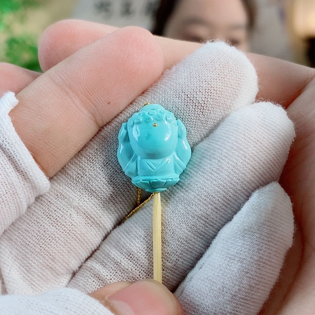 未镶嵌绿松石珠宝奇石