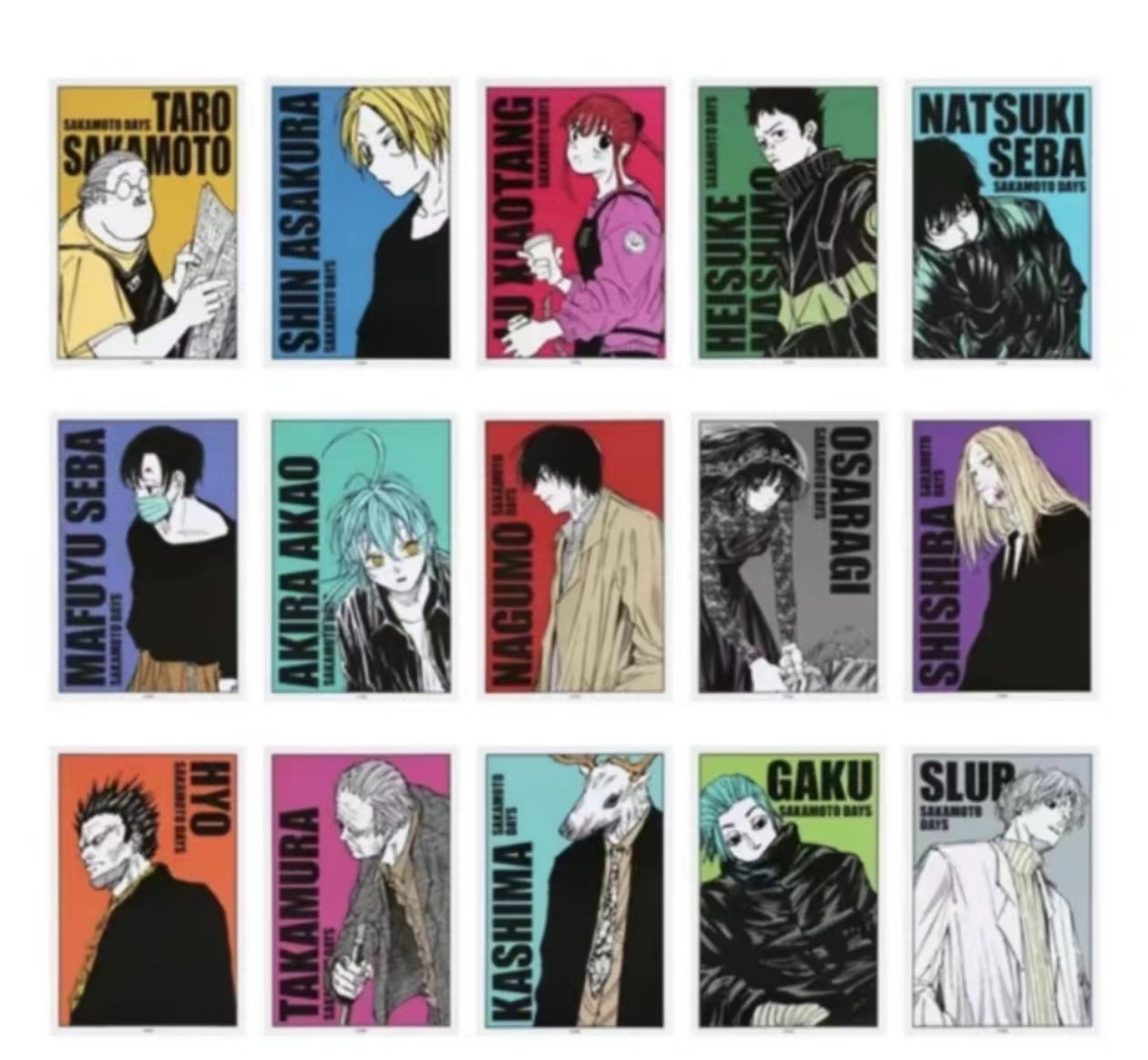 【坂本日常】相卡 盲盒