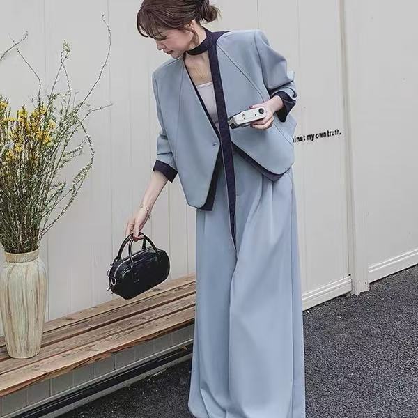 A07/160   西装西裤两件套女漂亮高级感韩系休闲套装