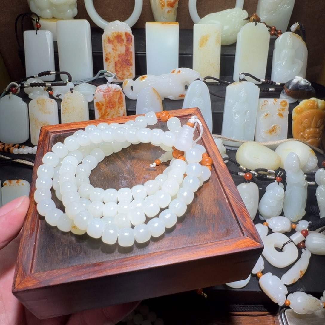 和田玉项链未镶嵌婷*