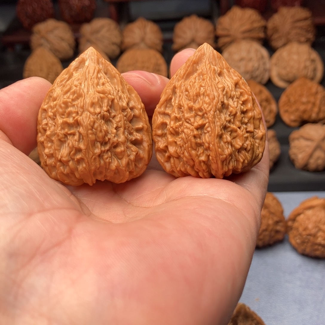 文玩核桃把件不***茶塔尖