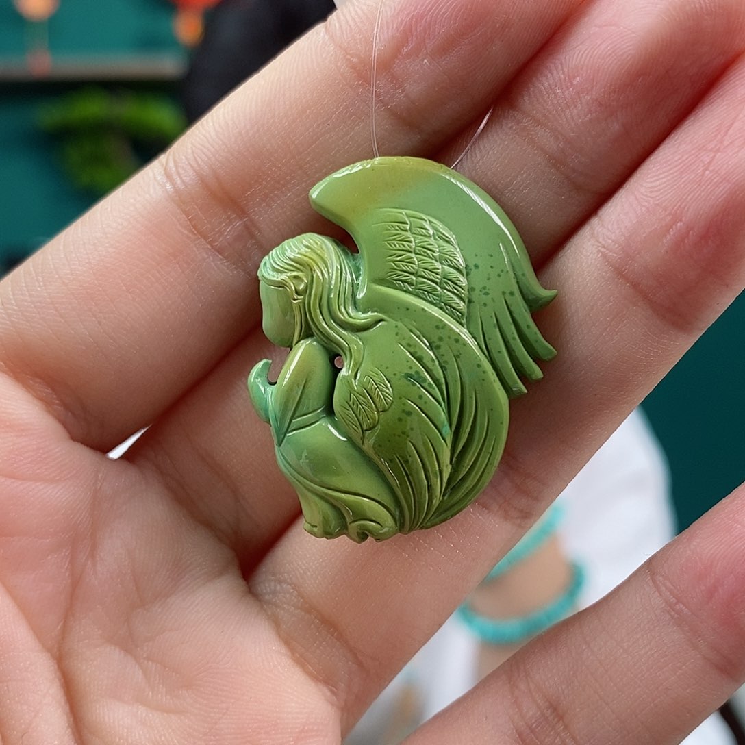 绿松石珠宝奇石未镶嵌