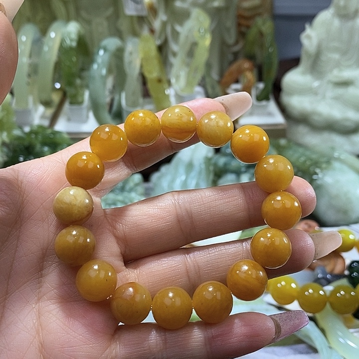 岫玉岫玉手链未镶嵌