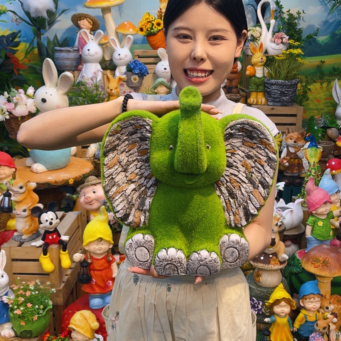 无花朵花园摆件装饰用品