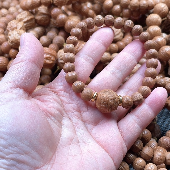 猴头核桃手串9×8同尺小南瓜