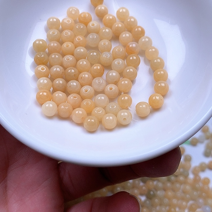 翡翠散珠翡翠翡翠卡5。110颗60元