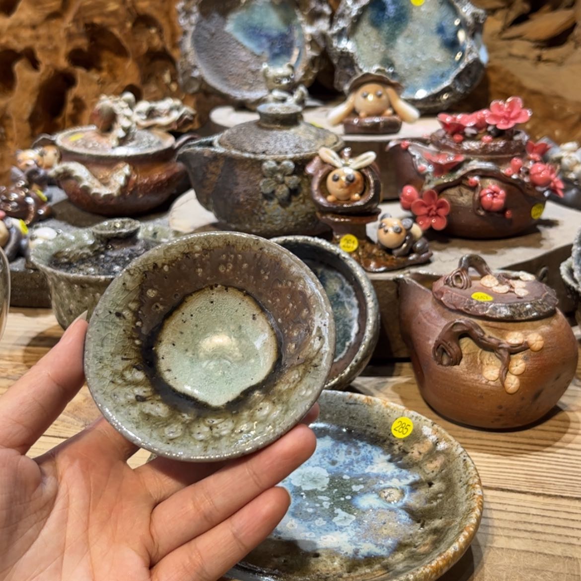 【闪购商品】柴烧茶具手工茶杯257