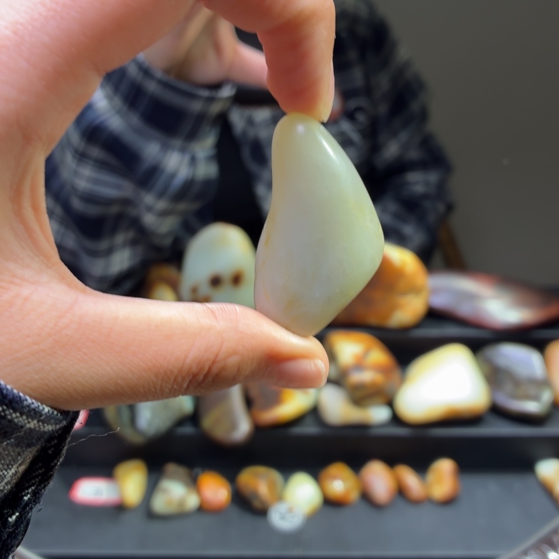 和田玉未镶嵌挂件24.6