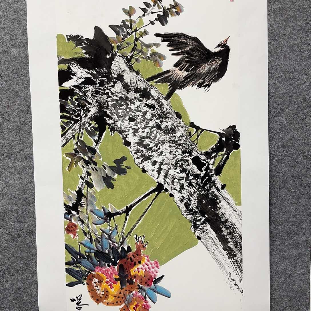 国画亲笔手绘原创