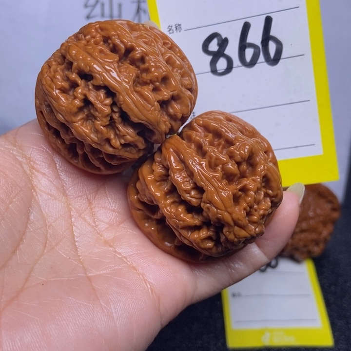 文玩核桃把件866/44粗筋