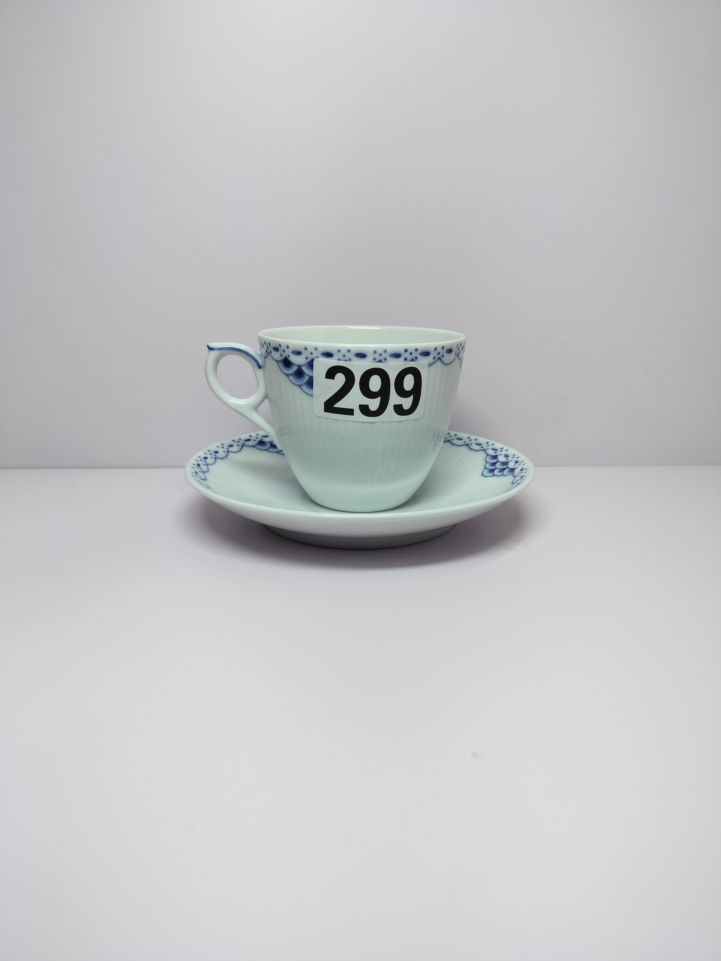 丹麦原产中古royal Copenhagen皇家哥本哈根公主蓝 咖啡杯