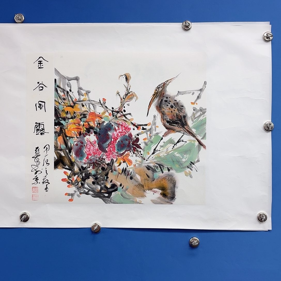 国画多次参加国际大