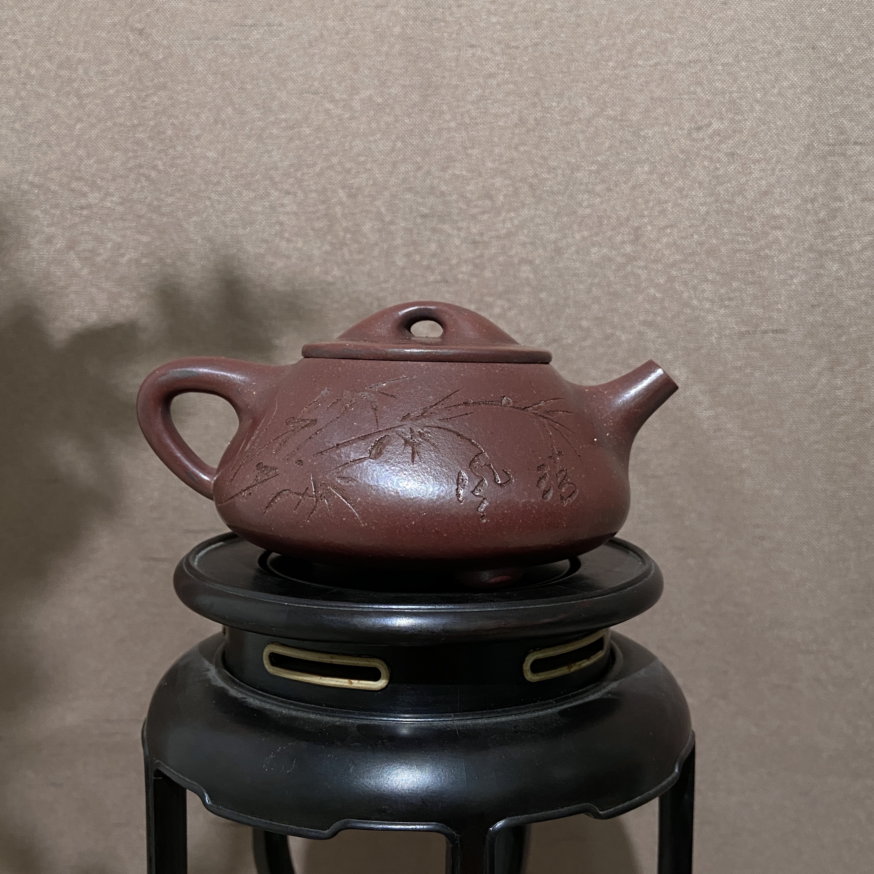 宜兴手工紫砂陶 茶壶GS3424-10